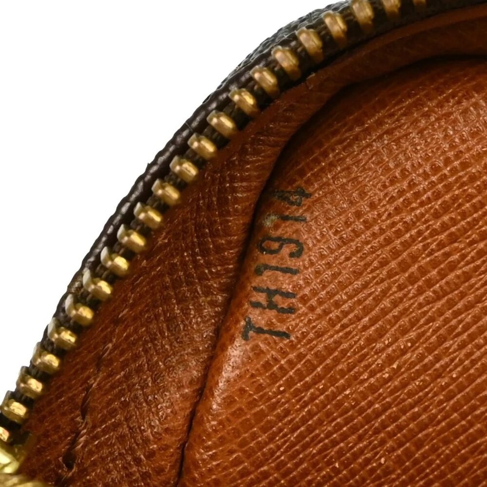 410281BT (L4) Louis Vuitton Clutch Bag Dragonne GM Brown Monogram - Picture 10 of 11